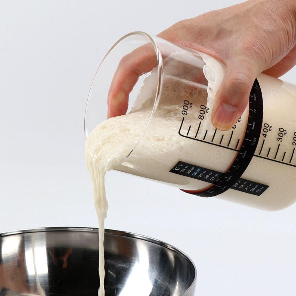 900ml Capacity Fermentation Container Wide Mouth Design Food Storage Tank  Fermentation Process