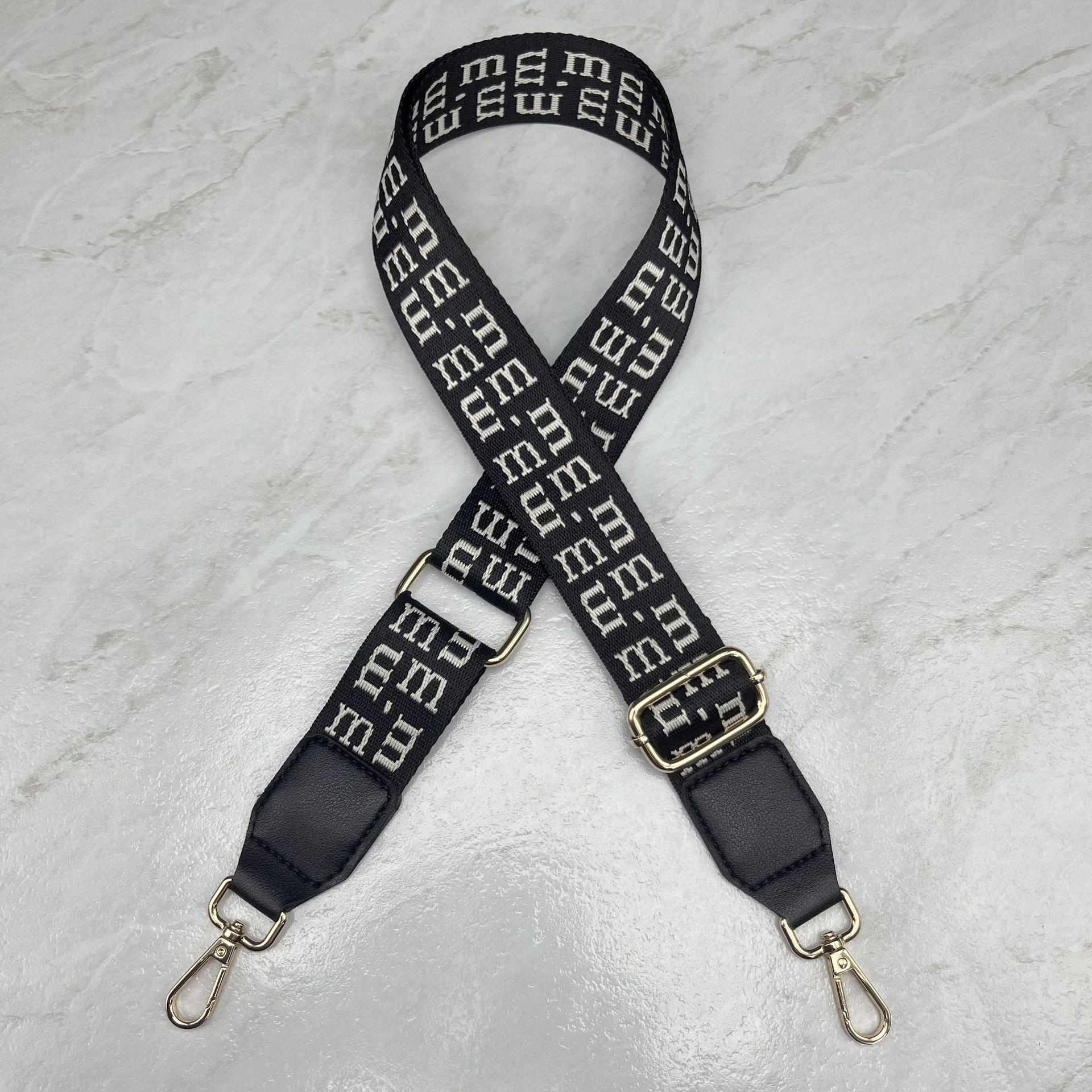 

Широкий ремень для сумки через плечо и наплечного ремня для женщин - сменный аксессуар для багажа своими руками Bright Silver Buckle