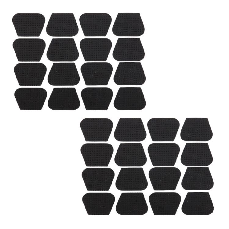 

Nonslip Guitar Pick Grips Washable Guitar Pick Stickers Thick Antislip Grips Large Silicone Soft Grip Guitar Accessories чёрный