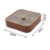 Dried Fruit Tray with Lid Dry Fruit Platter Tray Snack Serving Plate Dishes Food Storage Container Box for Nuts Dinner Table