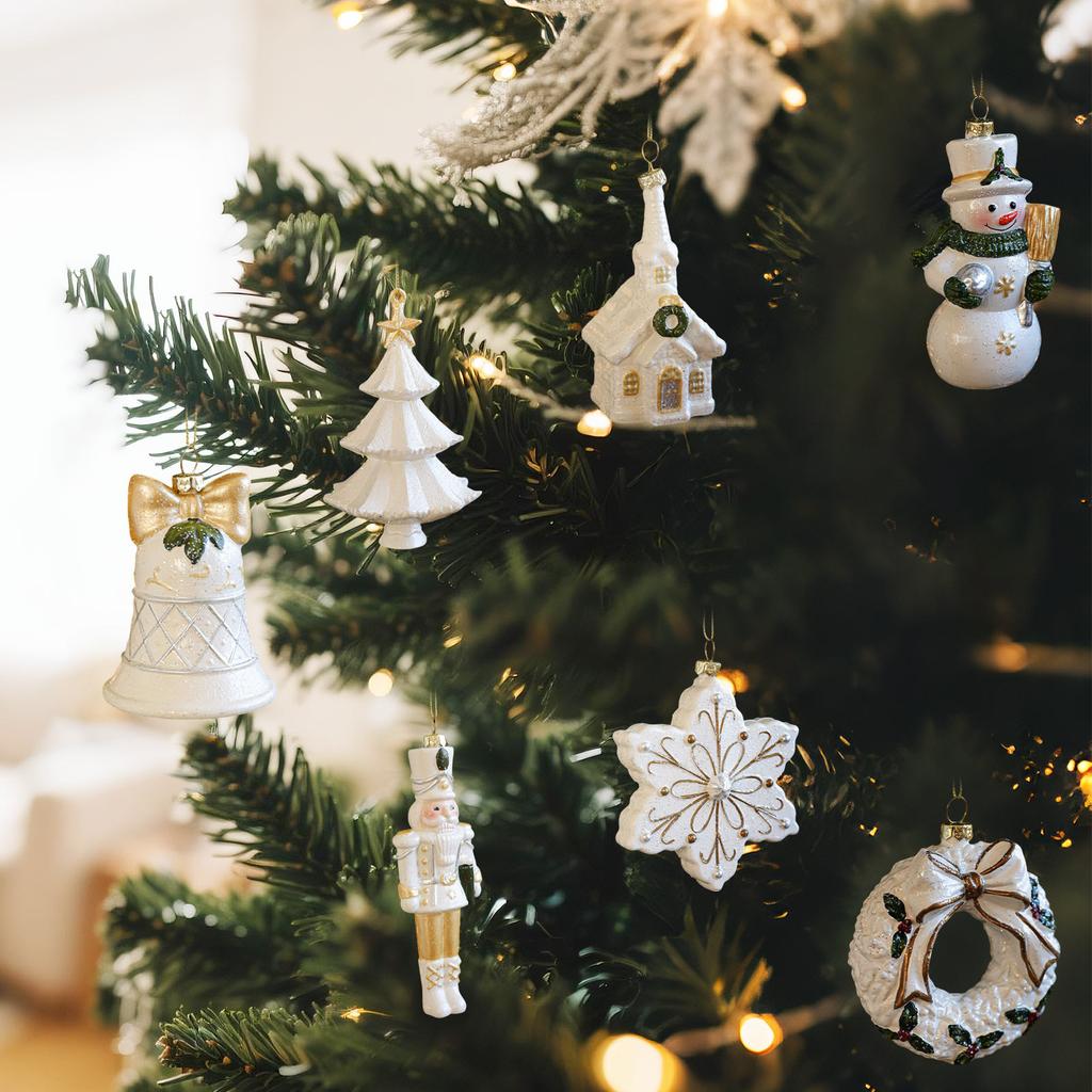 3D Trojrozměrné Vánoční Ozdoby, Ozdoby na Vánoční Stromek, Vhodné pro Sváteční Dekoraci