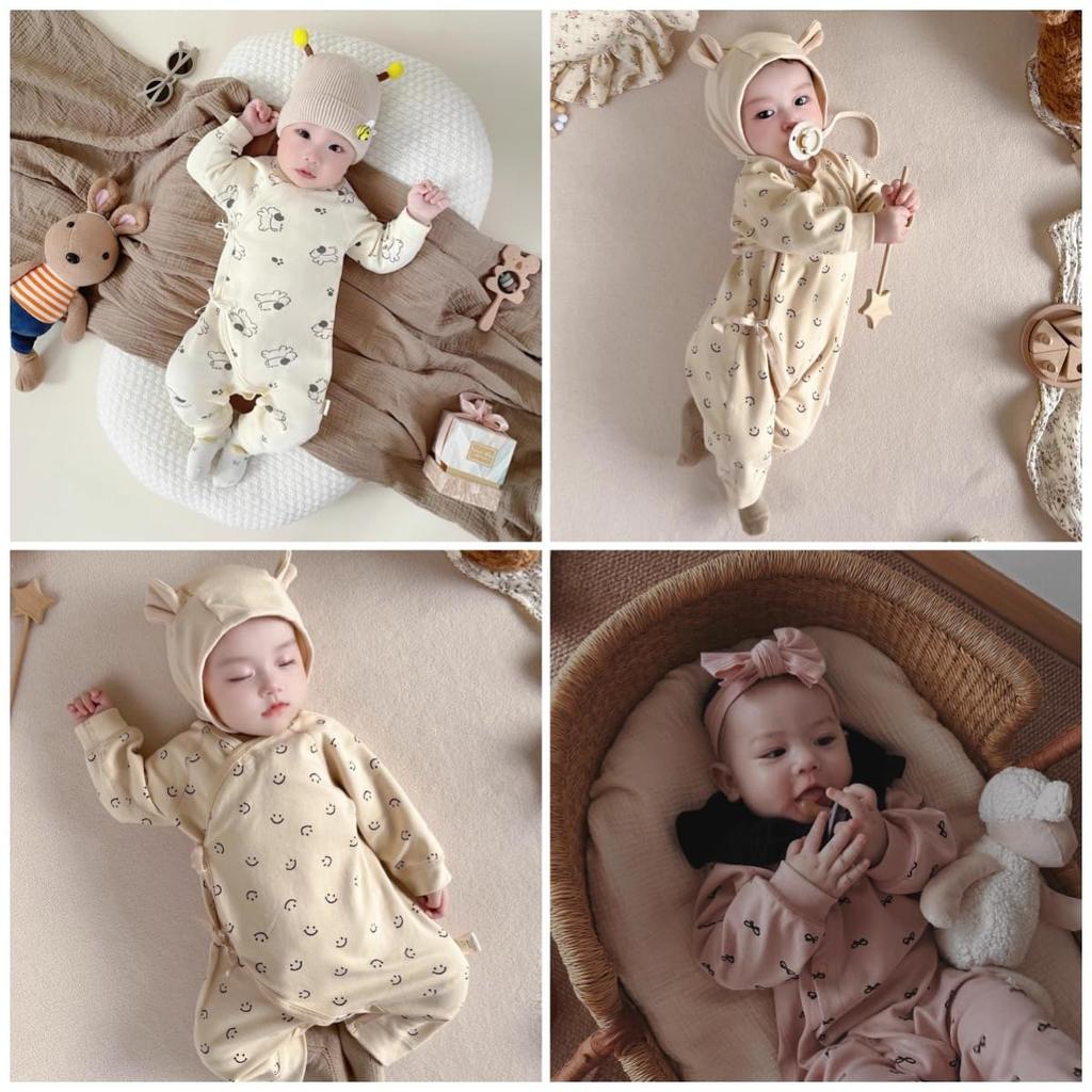 Baby clothes for girls and newborn autumn and long for girls and birth birth moon 52 [YIN OON] boys, clothes, winter, underwear, pajamas, rompers,