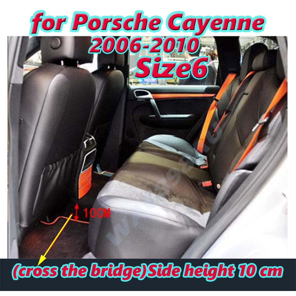 Custom RHD Car Floor Mat for Porsche Cayenne 2011-2017 2006-2010 Interior Accessories Luxury Durable Leather Carpet