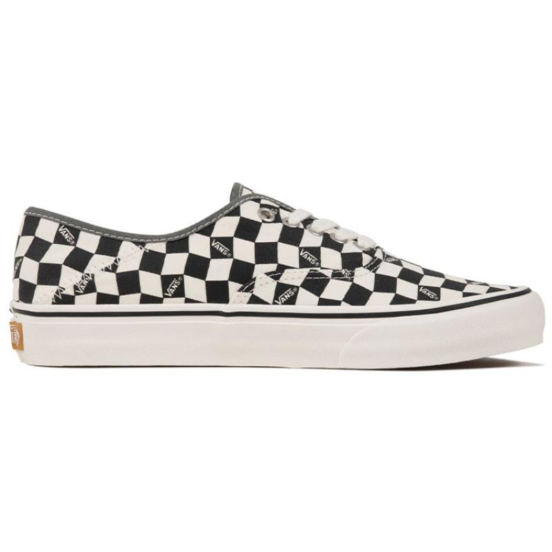 Vans Authentic Vr3 Sf Low Top Casual Skateboarding Shoes Unisex Black White Grid 'Black White' Vans VN0A4BX5KIG
