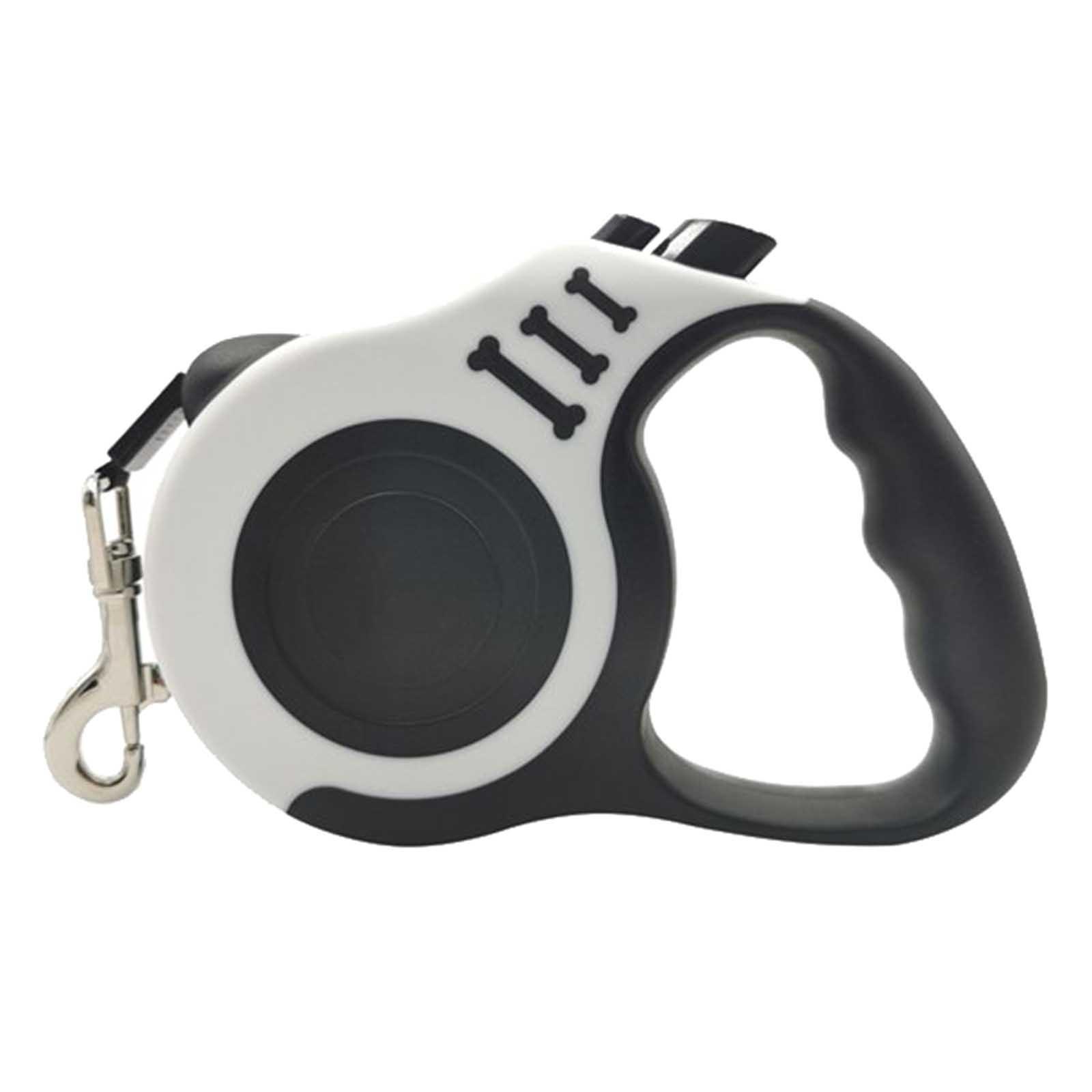 

Retractable Dog Leash Pet Leash Automatic Retractable Dog Training Leash One Size білий