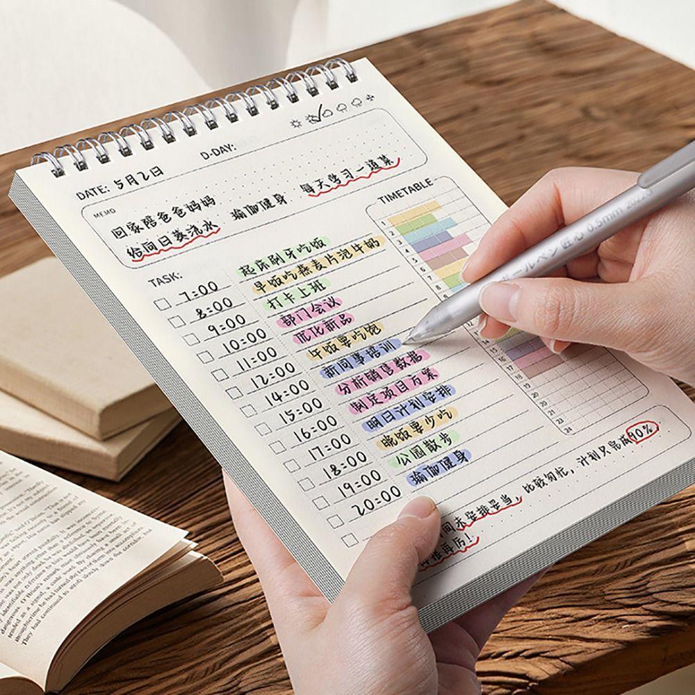 

Толстый блокнот формата А5 на 160 страниц, высококачественная книга-планшет, школьный офис