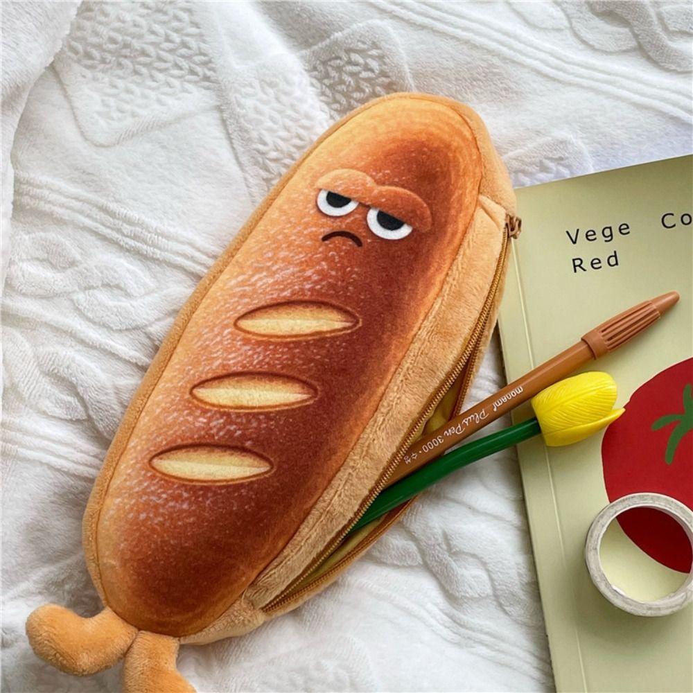 Toast Bread Toast Pencil Case Bread Toast Pencil Case Bread Pen Box  School Office Supplies