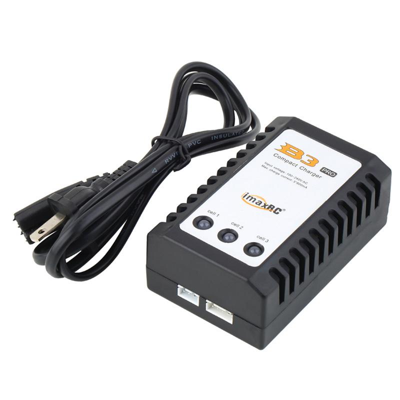 RC B3 Pro Compact Balance Charger for 2S 3S 7.4V 11.1V Lithium LiPo Battery