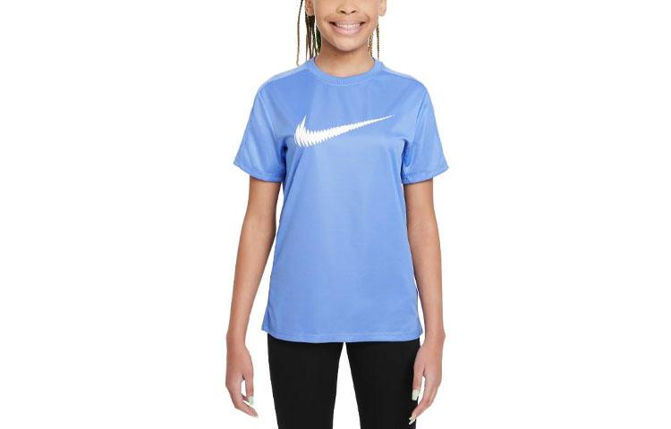 

Nike Kids T Shirts Crew Neck Moderate FD3965-450 S