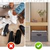 Organizér úložného boxu na boty Více přihrádek Velkokapacitní design rukojeti Nastavitelný vysoký podpatek Úložné boxy na boty s průhledným krytem