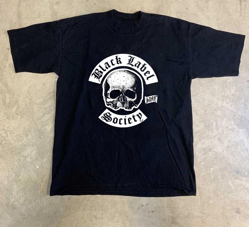 Black Label Society Logo band Classic Black All Size S-5XL Shirt XXXL