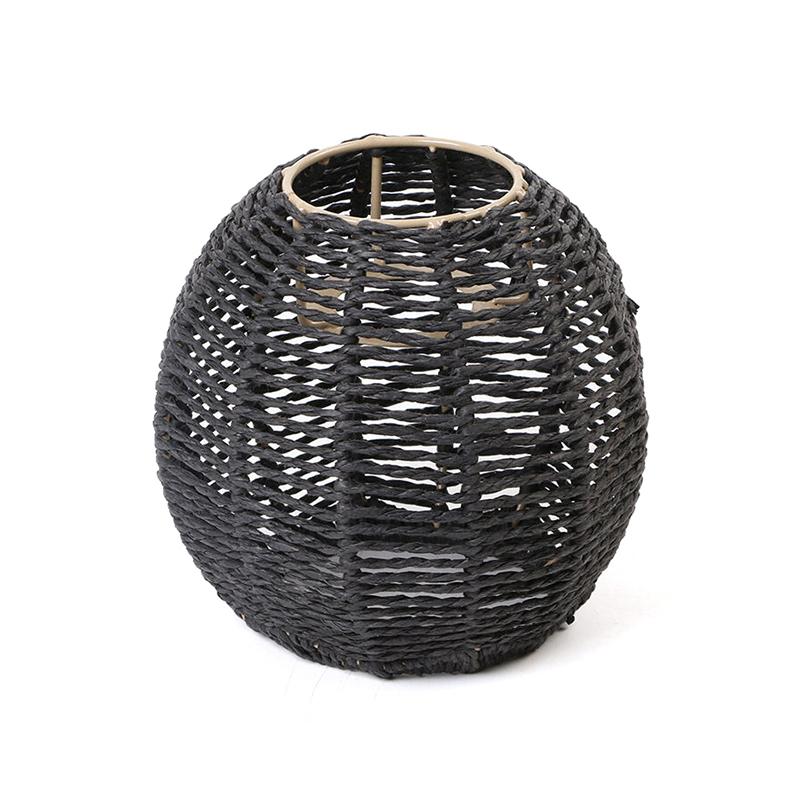 

Абажур Абажур Свет Крышка Люстра из ротанга Подвеска Плетеный потолок