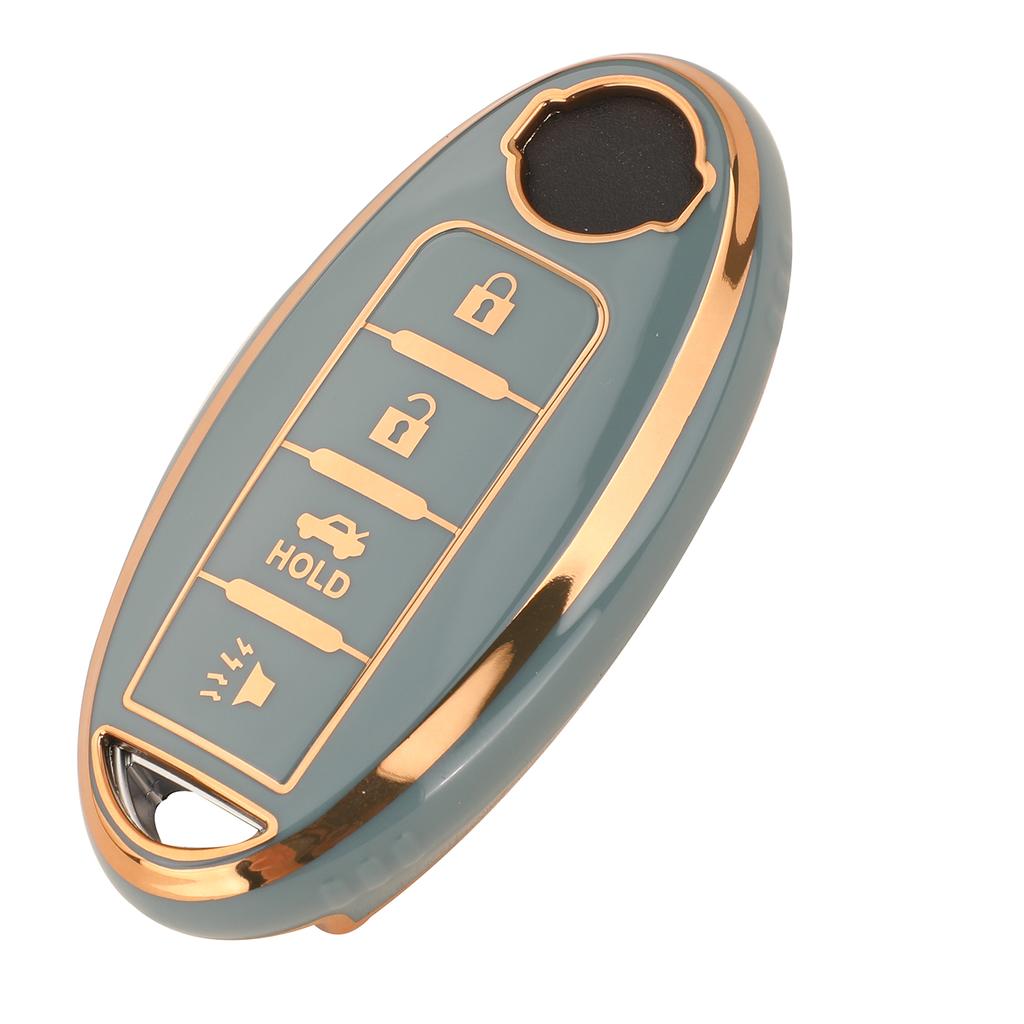 Jingyuqin Arrival TPU Car Key Shell Case Fob Cover for NISSAN Maxima Altima Versa Sentra Sunny Sylphy Teana Qashqai X-Trail Juke