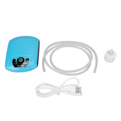 Akvarijní kyslíkové čerpadlo Tiché nabíjení USB Voděodolné mini akvárium s vzduchovým bubblerem pro vnitřní použití