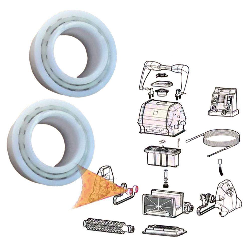 1/2set RCX26000 Idler Pulley RCX23002 Drive Belt Replacement For Pool Cleaners Accessories Easy Installation
