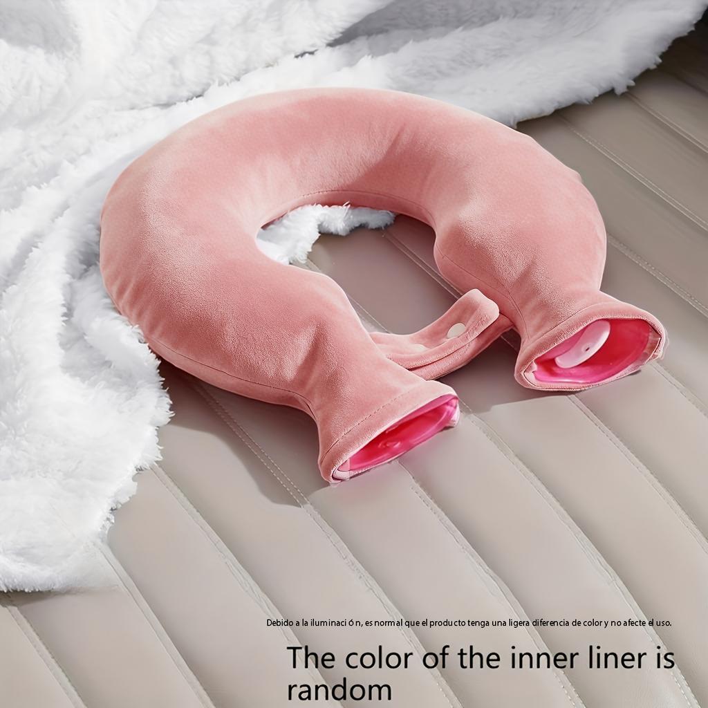 Winter Neck Heating Pad, U-Shaped Hot Water Bag, Water-Filled Neck And Shoulder Protector, Hot Water Bag Calentador de pies