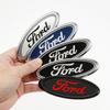 KLYC3 15cm Car Front Rear Trunk Emblem Badge Cover Decal Sticker for Ford Focus Mondeo EcoSport Ranger Fiesta Kuga Auto Accessories