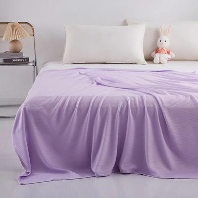 Fiber Towel Baby Air-conditioning Blanket for Beds Summer Bamboo Fiber Ice Silk Thin Blanket Diamond-shaped
