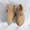 British Style Fashionable Work Shoes Men's Genuine Leather Shoes Thick Soles Wear-resistant Men's Oxford Shoes Elevated Design