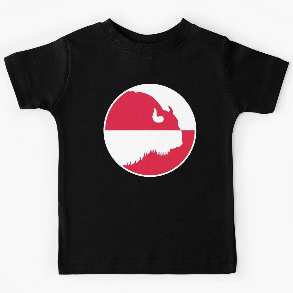 Poland Wisent Zubr Polish National Animal Flag Kids T-Shirt 160