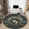 1pz Tappeto per Sedia Banda Foo Fighters per Ufficio Antiscivolo, Leggero, Lavabile in Lavatrice per Decorazioni Ufficio Festività