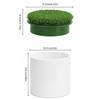 Golf Putting Green Cup Covers Accessory with Plastic Construction for Routine Course Installation and Green Maintenance Tasks