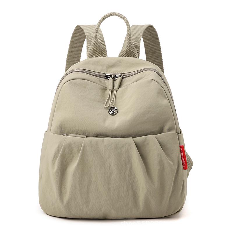 

Women s 2025 Autumn/Winter Casual Waterproof Nylon Backpack - Lightweight & Small for Outdoor Travel