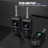Wireless Guitar Xlr Transmitter And Receiver System Professional Wireless Mic System For Pa System Electric Guitar & Bass