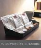 Yamazaki Amenity Tower W30 X X Tower 4228 Box, Wide, Black, Approx. D13.5 H5,