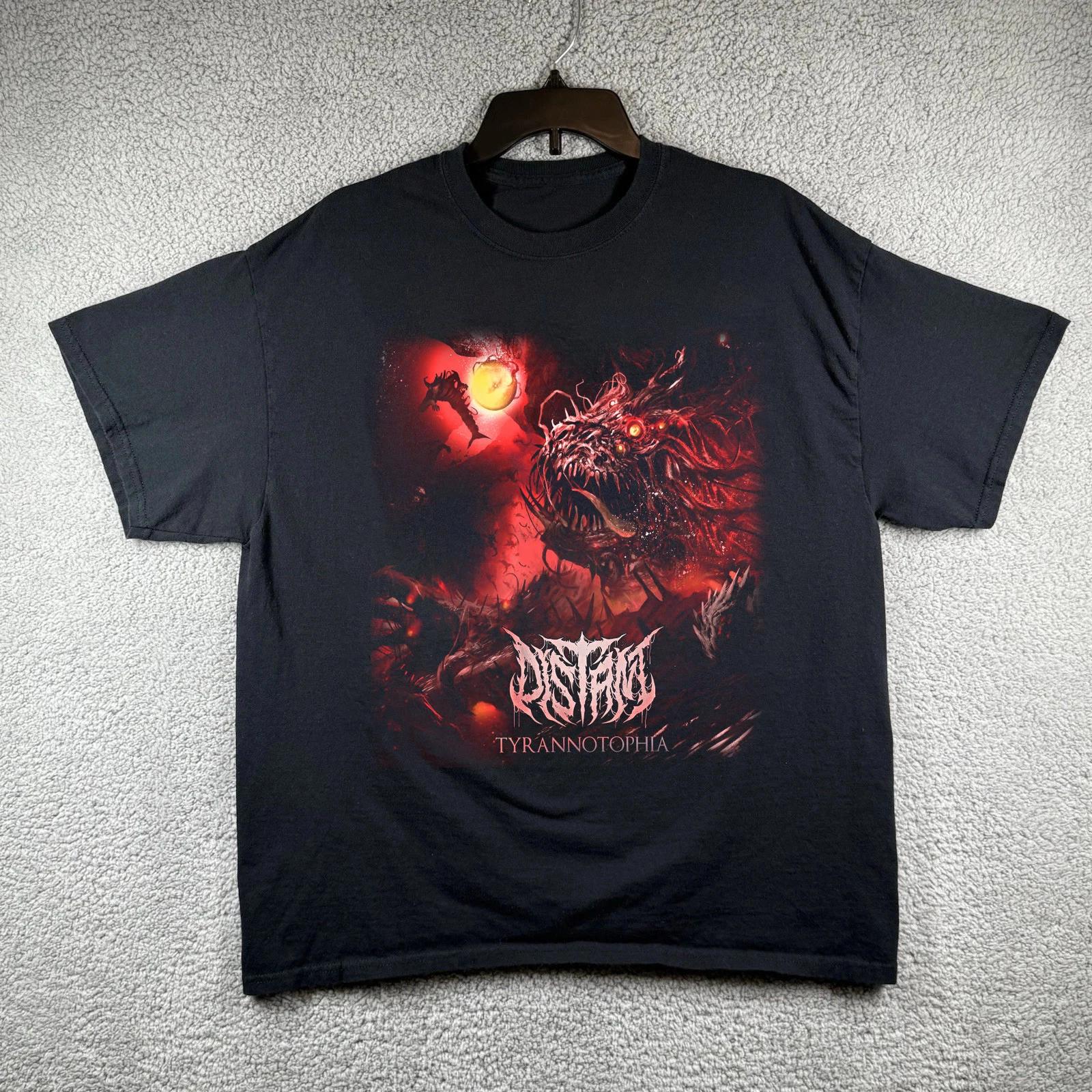Hot Rare Distant Band Tyrannotophia Black S to 5XL Tee Shirt TU576 L