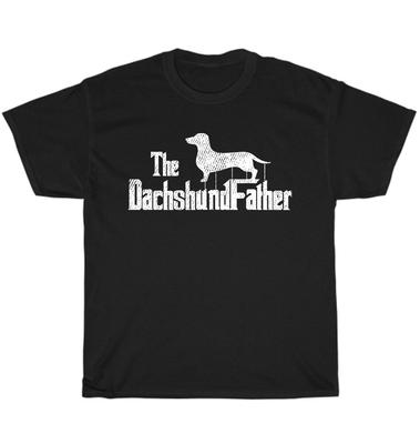 Papà Bassotto Regalo Festa del Papà Cane Divertente Doxie Cucciolo Papà T-Shirt Unisex