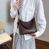 High-end, Niche Soft Leather Large Bag, Fashionable and Versatile Single-shoulder Crossbody Bag, Commuter Tote Bag