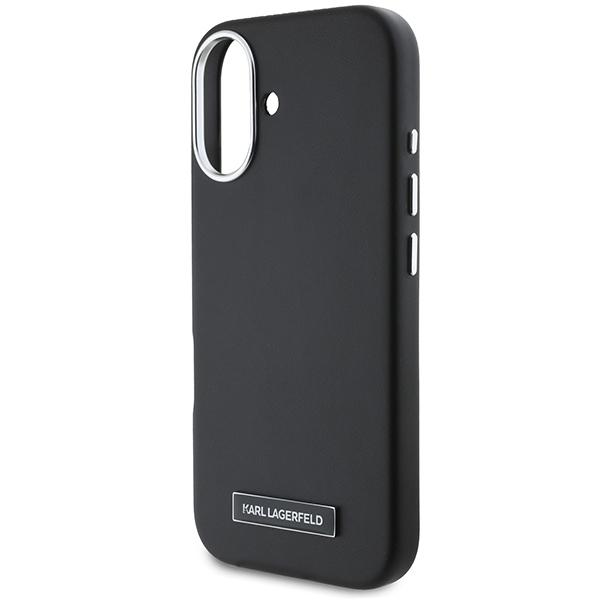 Karl Lagerfeld Klhmp16Mpgmsrpk Iphone16 Plus 6.7 Czarny/Black Hardcase Fw Metal Plate Magsafe