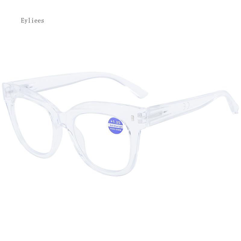 

Очки для чтения Fashion Square Full Frame, женские, для ежедневного использования, очки для дальнозоркости, защищают глаза от синего света, мужские очки 3.5