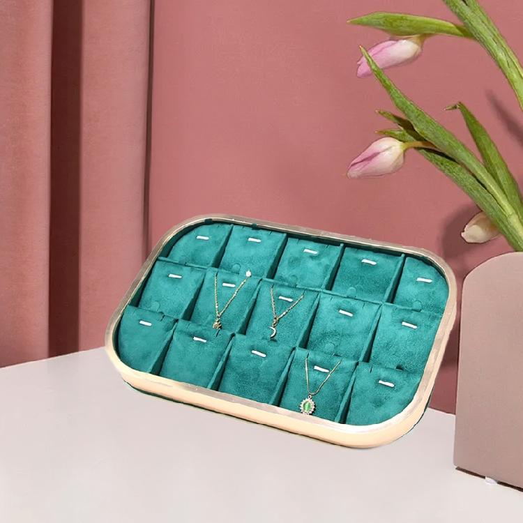 Velvets Jewelry Tray Jewelry Display Organizers Jewelry Showcase Tray Perfect for Pendant Organization and Display