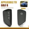 KDZA25 Fernbedienung Schlüsselhülle 3 Tasten Smart Key Card Case Für VW Golf 8 Auto Fernbedienung Schlüsselgehäuse