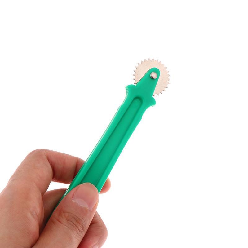 5/10Pcs Plastics Leather Overstitch Wheel Space Paper Perforating Tool Tailor Stitch Marker Gear Roulette Patchwork Tools Random