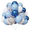 12inch-67pcs black red, pink and gold latex balloon set  suitable for weddings, birthdays, popular parties, bridal showers