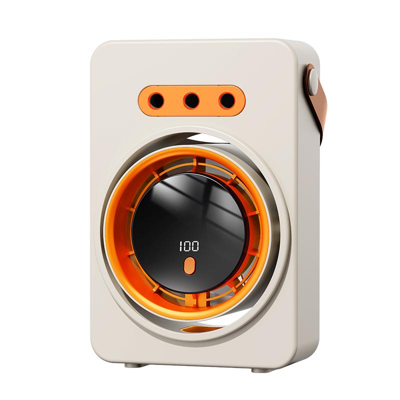 New Model Triple-Hole Mist Electric Fan USB Recharge e Spray Fan Portable Cooling Fan desktop cooling fan with 100-speed steples белый