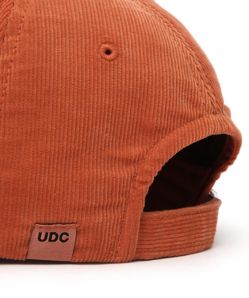 Eondeokeonteulol Corduroy Logo Ball Cap Small Logo / Hard Top B B / Cd / Orange