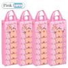 1-48PC Reusable Capybara Cartoon Tote Bag Foldable Gift Bag for Birthday Party Graduation Event Accessories Ideal Christmas Gift