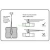 24TE Silent Clock Movement Mechanism Hands Motor for DIY Replacement Repair Fit Dials 40cm Diameter