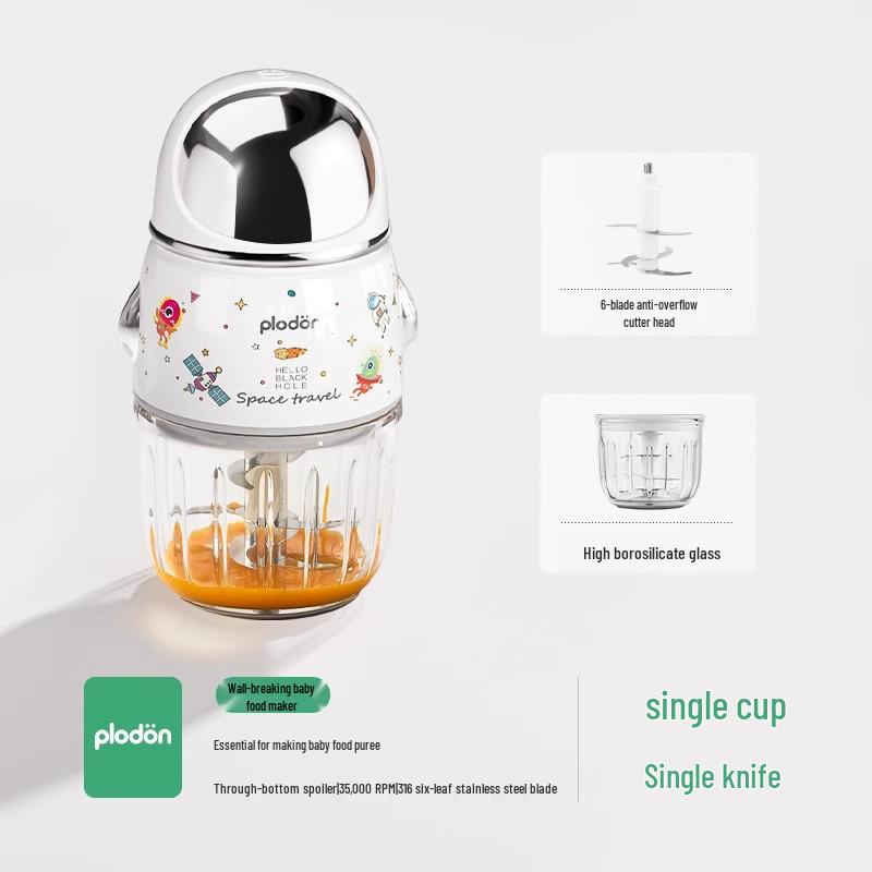 Plodon Pudlington Baby Food Maker: Multi-Functional Puree Blender & Meat Grinder for Homemade Baby Food