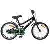 vidaXL Kids Bike 18 Inch for 5-7 Years Old Black