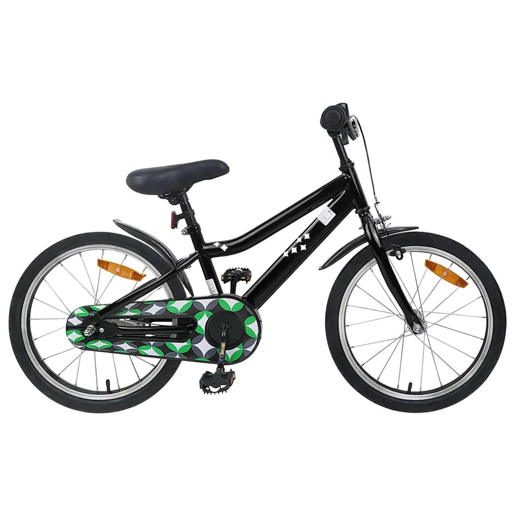 Kids  Bike 18 Inch for Ages 5 7 Black