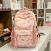 Schoolbag Cute Star Backpack Female Mori Simple Bag Junior High School High School Backpack High Value Versatile Student Schoolbag
