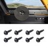 8x Black Car Top Roof Screws Bolt Accessories For Ford Bronco    24+
