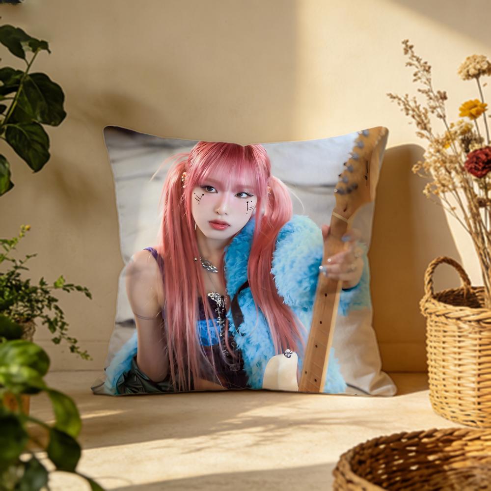 Trendy Cchoi Yenaed Cushion Cover Versatile DoubleSided Pillow Case Fit for Sofa Bed Car Daily Decor