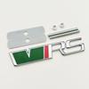3d Metal RS Logo VRS Car Front Grill Emblem Rear Trunk Badge for Skoda VRS Octavia 1 2 3 Rapid Kodiaq Karoq Fabia Kamiq Superb EH4