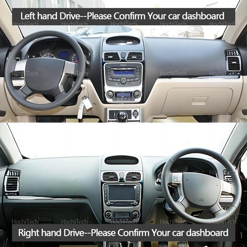 For Geely Emgrand EC7 2009-2016 Car Dashboard Cover Protective Pad Dash Board Sunshade Carpet Anti-UV Dashmat 2011 2012 2013